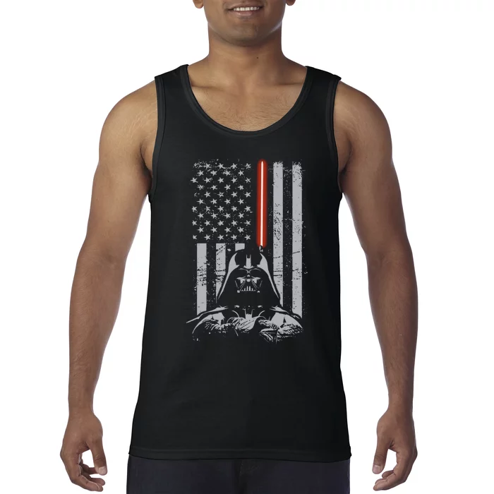 America Flag Funny Dad Humor Father's Day Tank Top