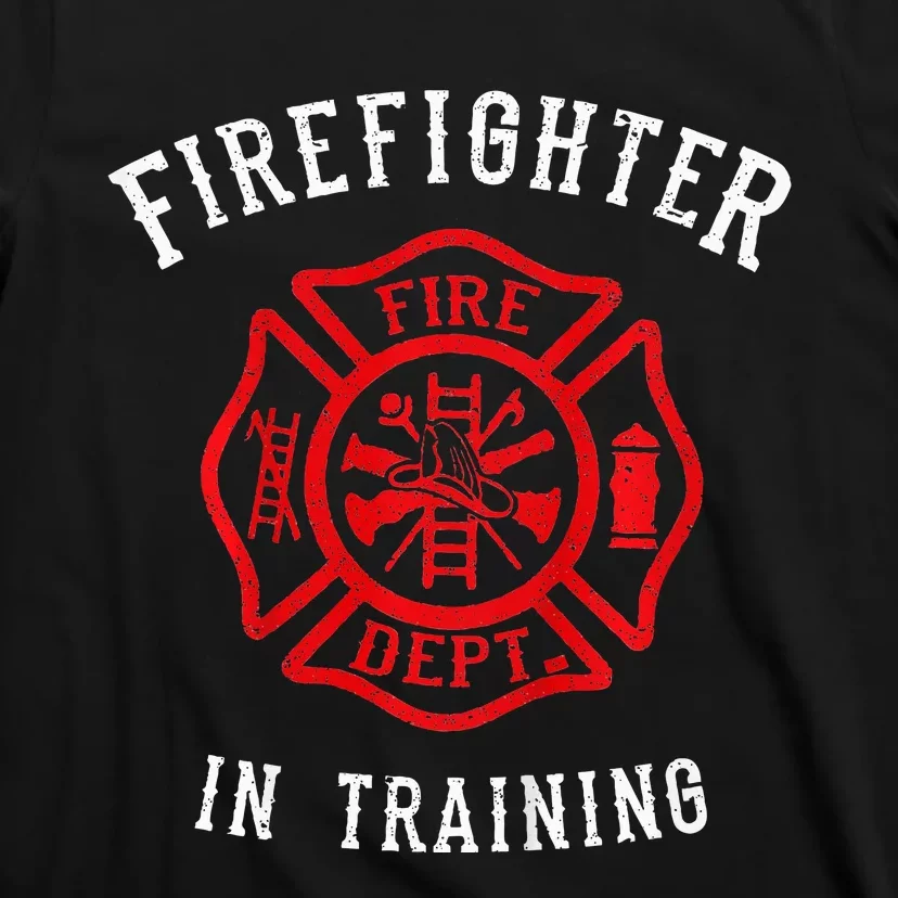 Adorable Firefighter for Little Heroes T-Shirt