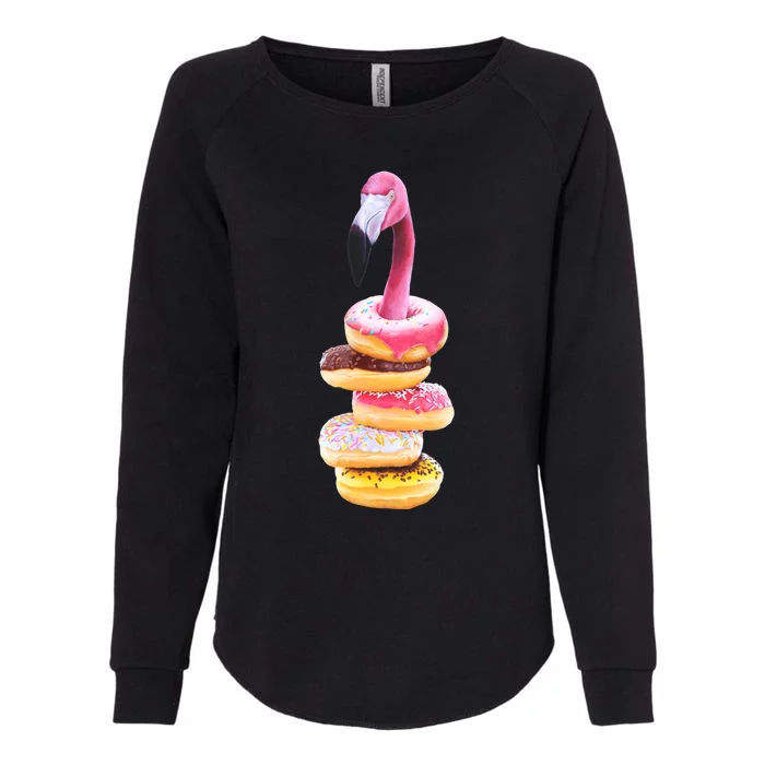 A Famished Flamingo 1 Womens California Wash Sweatshirt