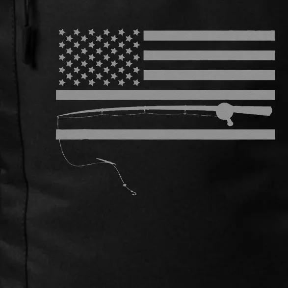 American Flag Fishing Apparel Fishing Daily Commute Backpack