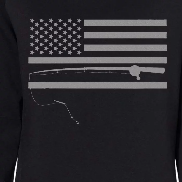 American Flag Fishing Apparel Fishing Womens California Wash Sweatshirt