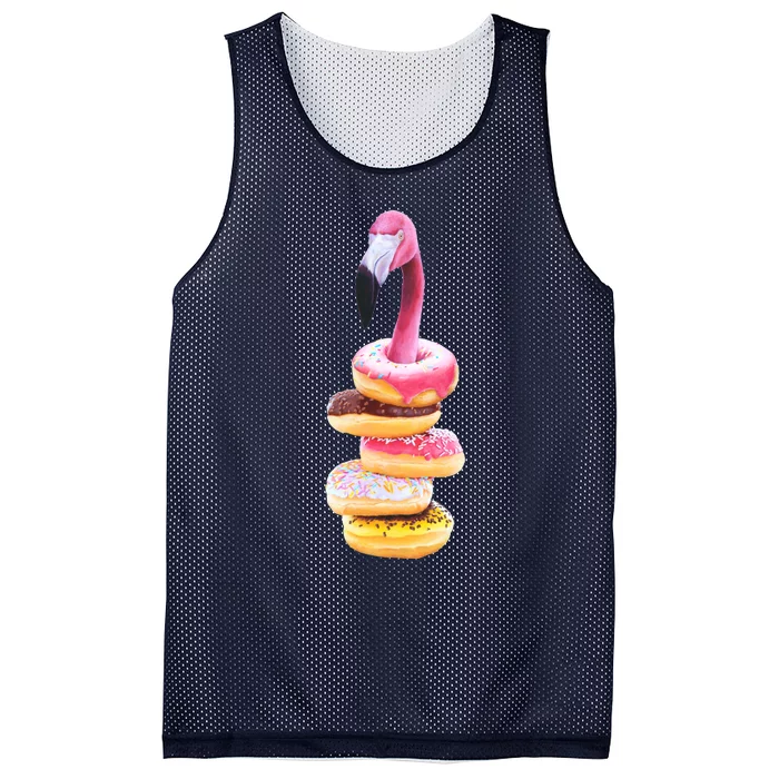 A Famished Flamingo Mesh Reversible Basketball Jersey Tank