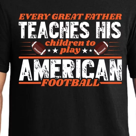 American Fantasy Football Slogan Pajama Set