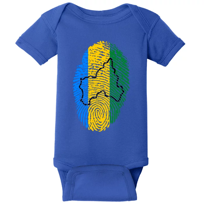 AnzoáTegui Flag Fingerprint Venezuela Cute Gift Baby Bodysuit