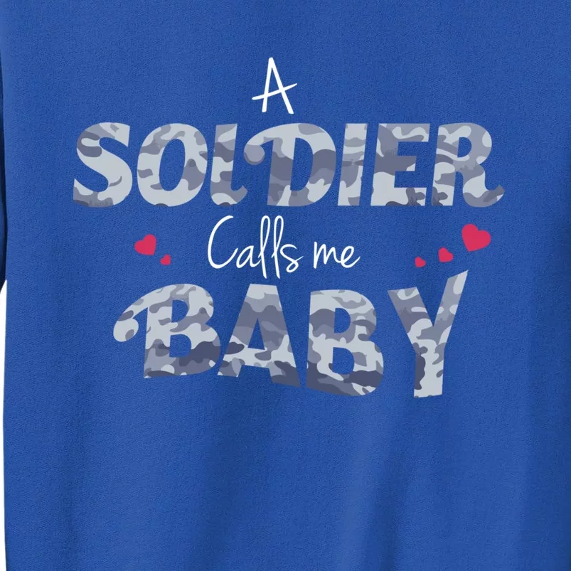 Army Friend Funny Gift For Proud Army Wives And Friends Tall Sweatshirt