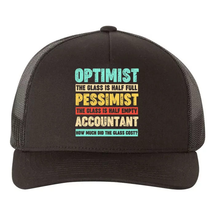 Accountant Funny For Accountant Yupoong Adult 5-Panel Trucker Hat