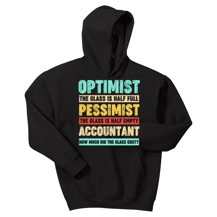 Accountant Funny For Accountant Kids Hoodie