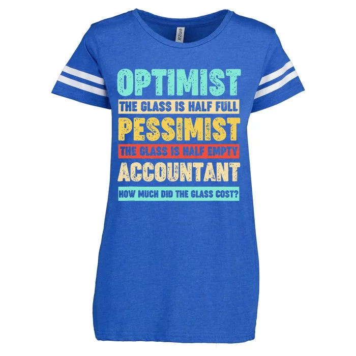 Accountant Funny For Accountant Enza Ladies Jersey Football T-Shirt