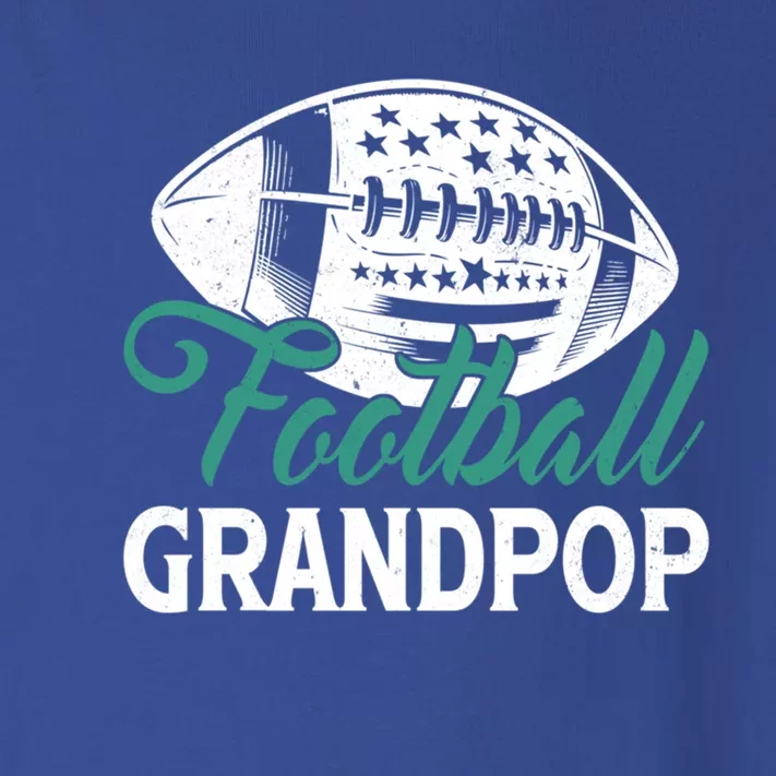 American Football Grandpop Happy FatherS Day Dad Grandpa Cool Gift Toddler Long Sleeve Shirt