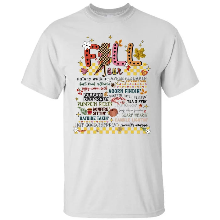 Autumn Fall Graphic Tall T-Shirt