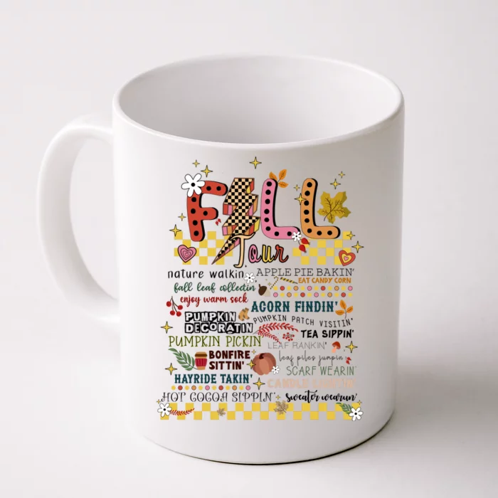 Autumn Fall Graphic Front & Back Coffee Mug