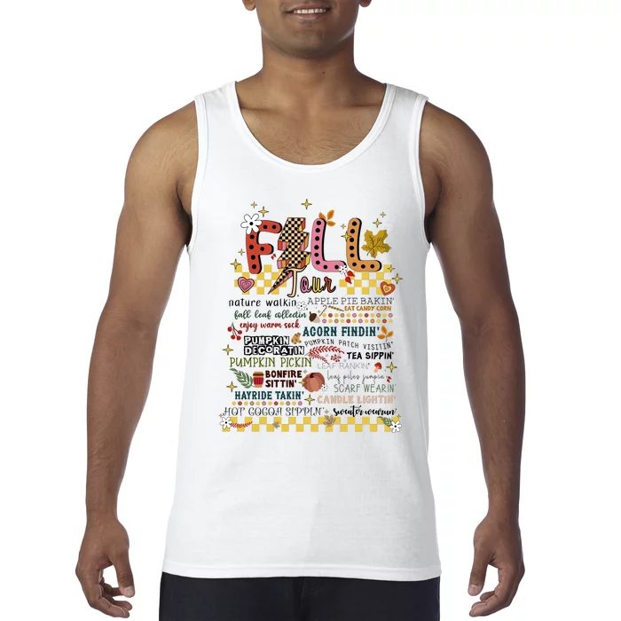 Autumn Fall Graphic Tank Top