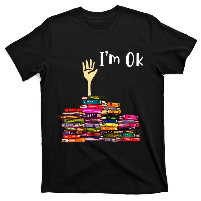 A Funny Gift For Reading Books Librarian Readers Nerd T-Shirt