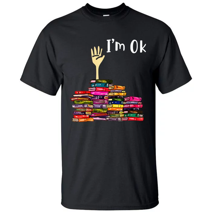 A Funny Gift For Reading Books Librarian Readers Nerd Tall T-Shirt