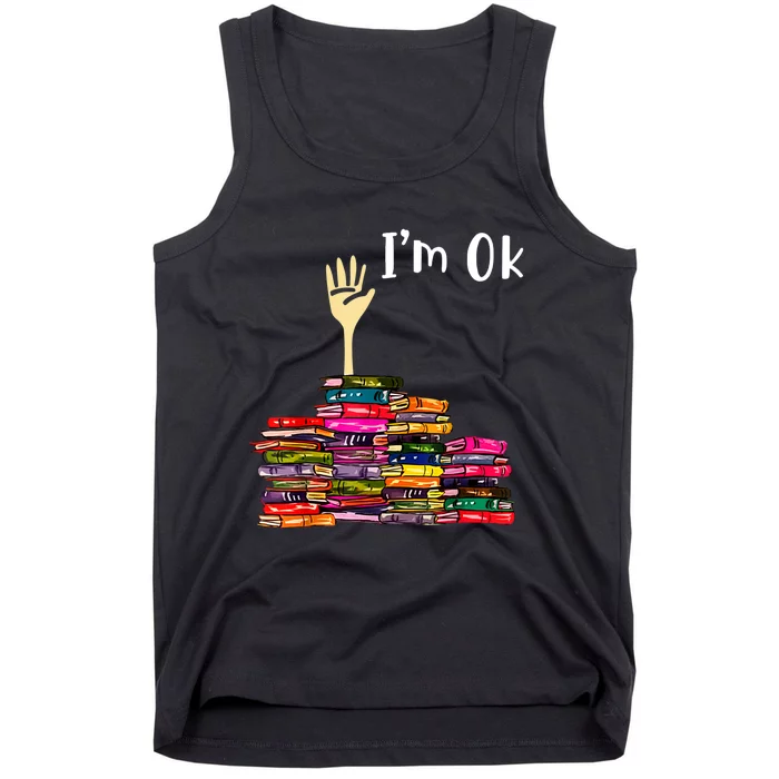 A Funny Gift For Reading Books Librarian Readers Nerd Tank Top