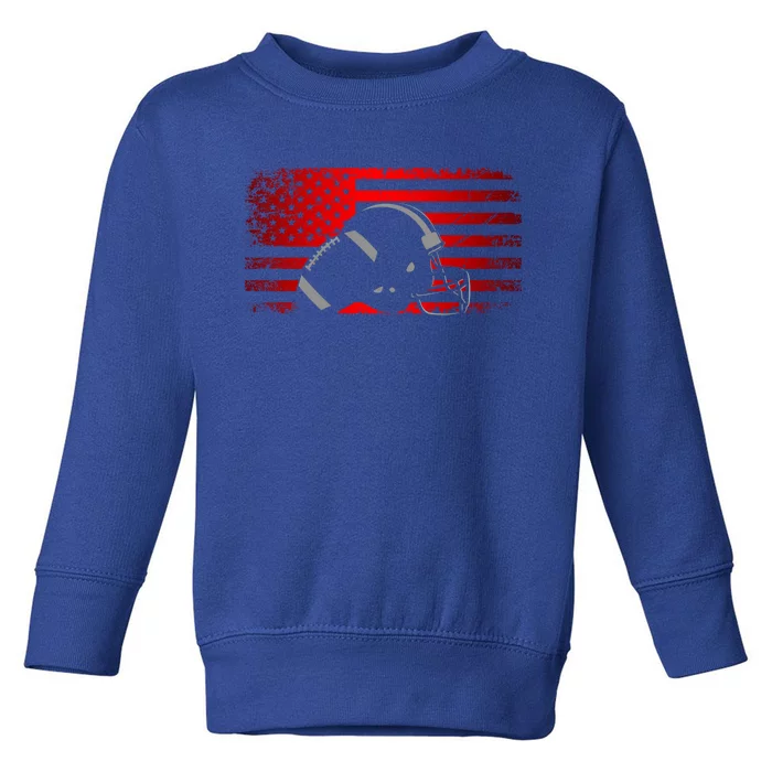 American Football Gift Football Gift Toddler Sweatshirt