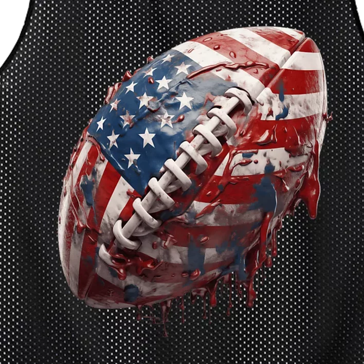 American Football Gifts Usa Flag American Football Us Flag Mesh Reversible Basketball Jersey Tank