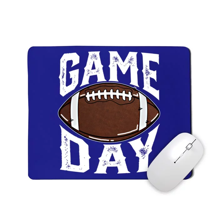 American Football Game Day Football Lovers Mom Funny Gift Mousepad