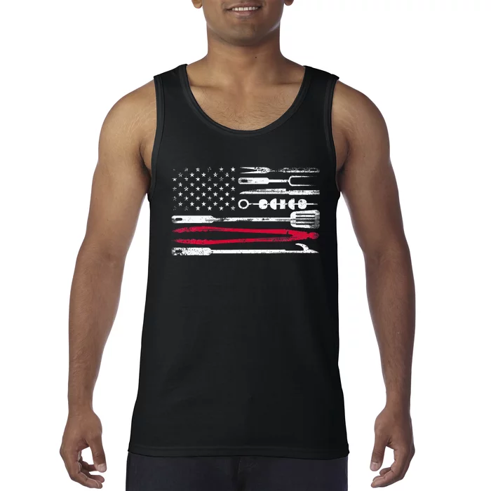 American Flag Grilling Tools Bbq Grill Barbecue Tool Tank Top