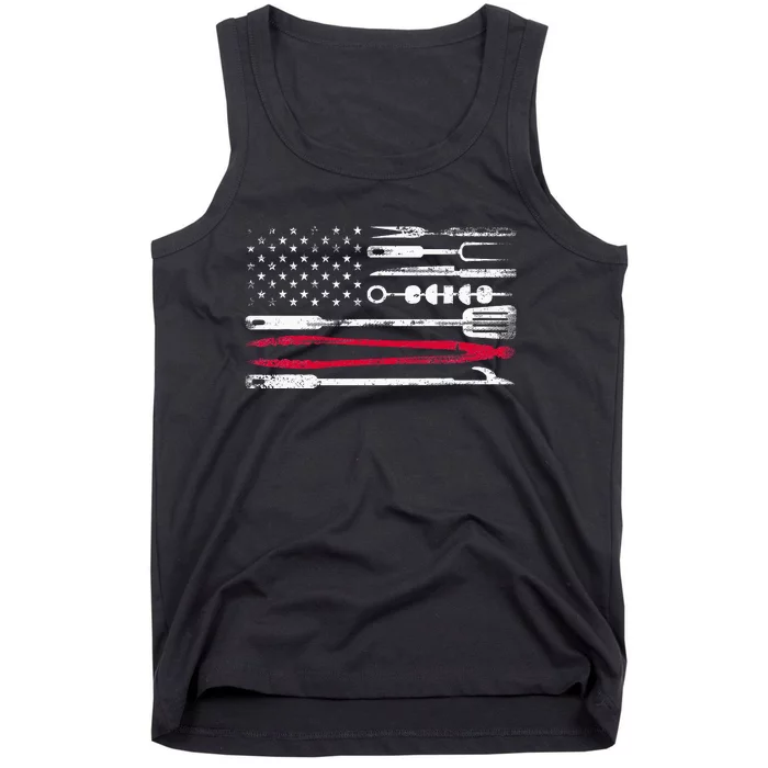 American Flag Grilling Tools Bbq Grill Barbecue Tool Tank Top