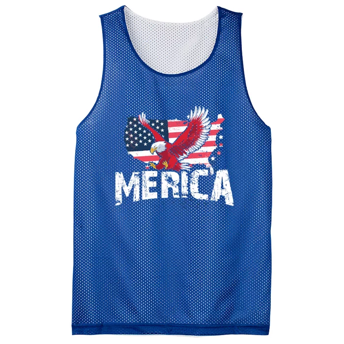 America Funny Gift Mesh Reversible Basketball Jersey Tank