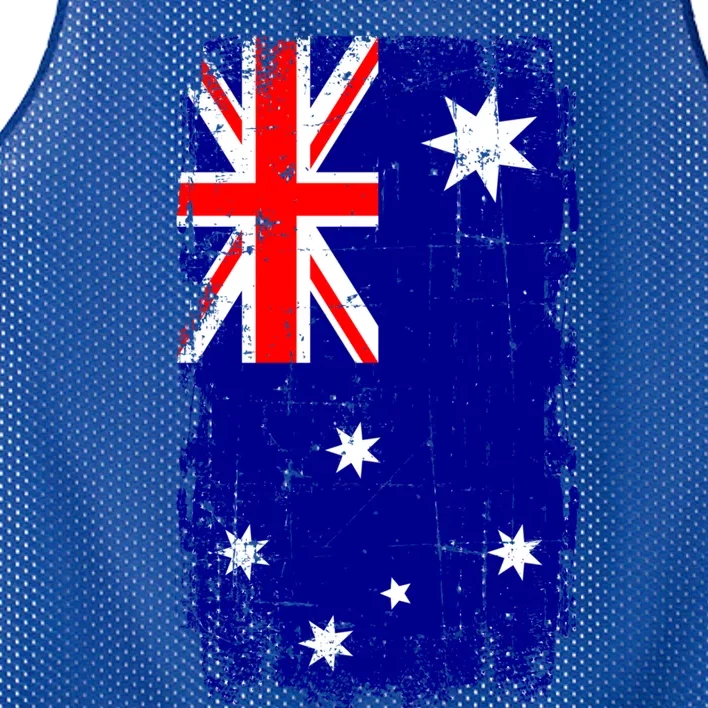 Australia Flag Gift Mesh Reversible Basketball Jersey Tank