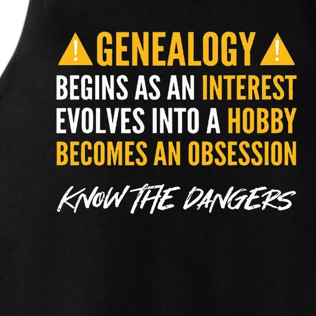 Ancestry. For Genealogists. Genealogy Ladies Tri-Blend Wicking Tank