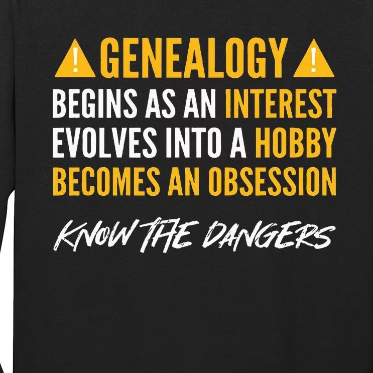 Ancestry. For Genealogists. Genealogy Long Sleeve Shirt