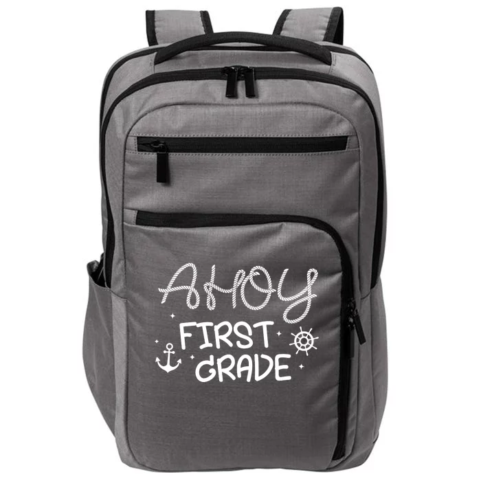 Ahoy First Grade Teacher Impact Tech Backpack