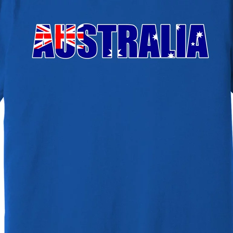 Australia Flag Gift Premium T-Shirt