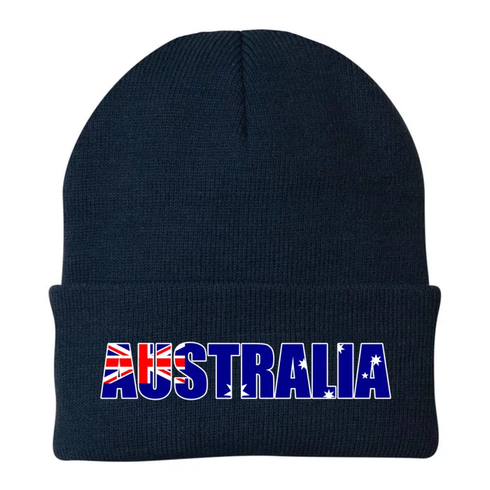 Australia Flag Gift Knit Cap Winter Beanie