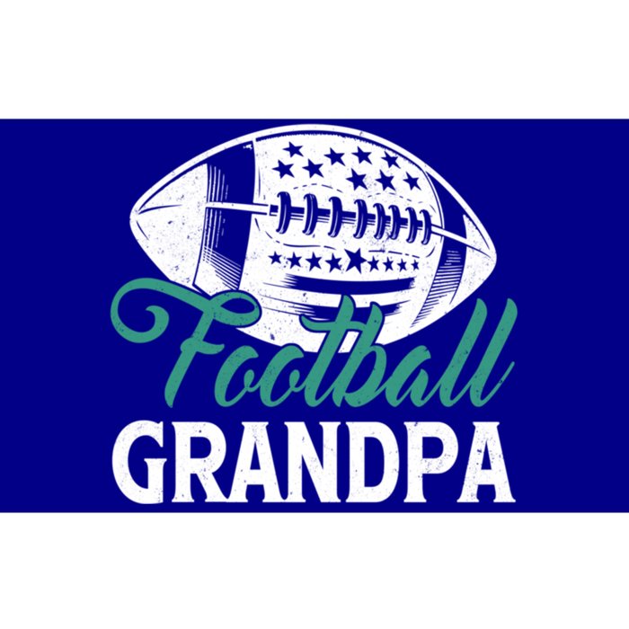 American Football Grandpa Happy FatherS Day Dad Grandpa Great Gift Bumper Sticker