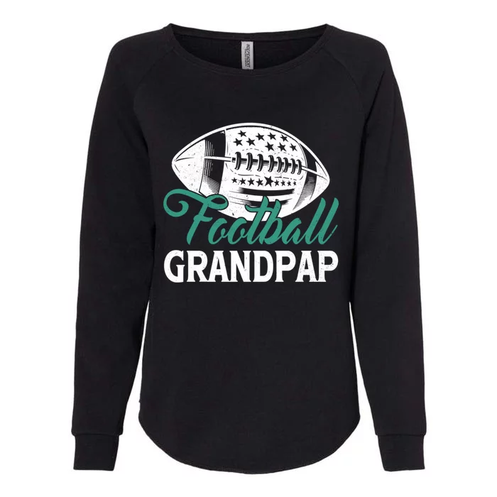 American Football Grandpap Happy FatherS Day Dad Grandpa Meaningful Gift Womens California Wash Sweatshirt