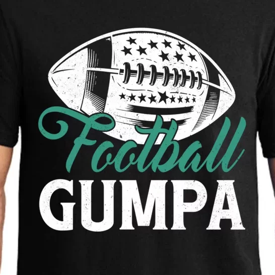 American Football Gumpa Happy FatherS Day Dad Grandpa Gift Pajama Set