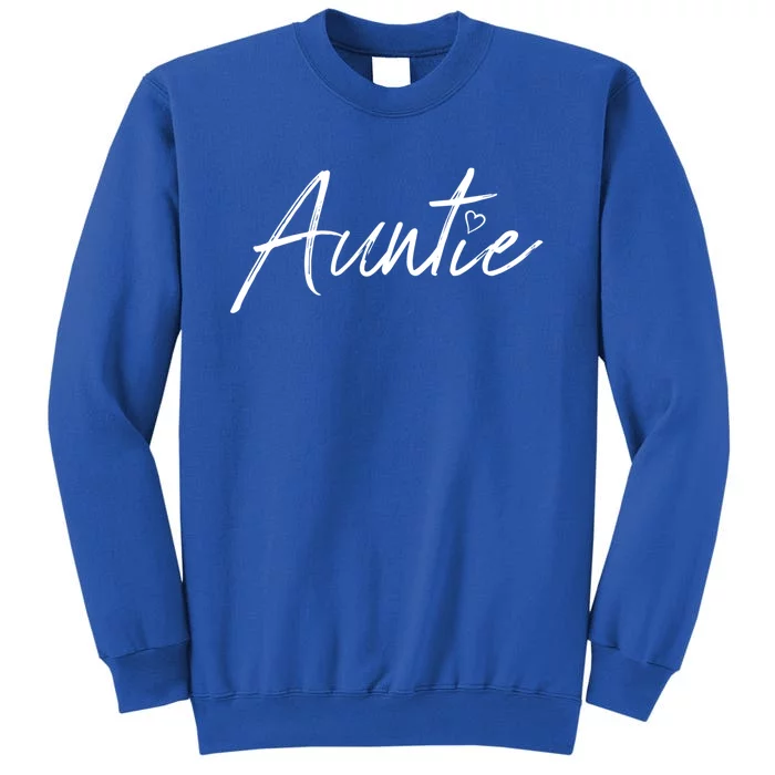 Auntie Funny Gift Auntie Gift Black Small Sweatshirt