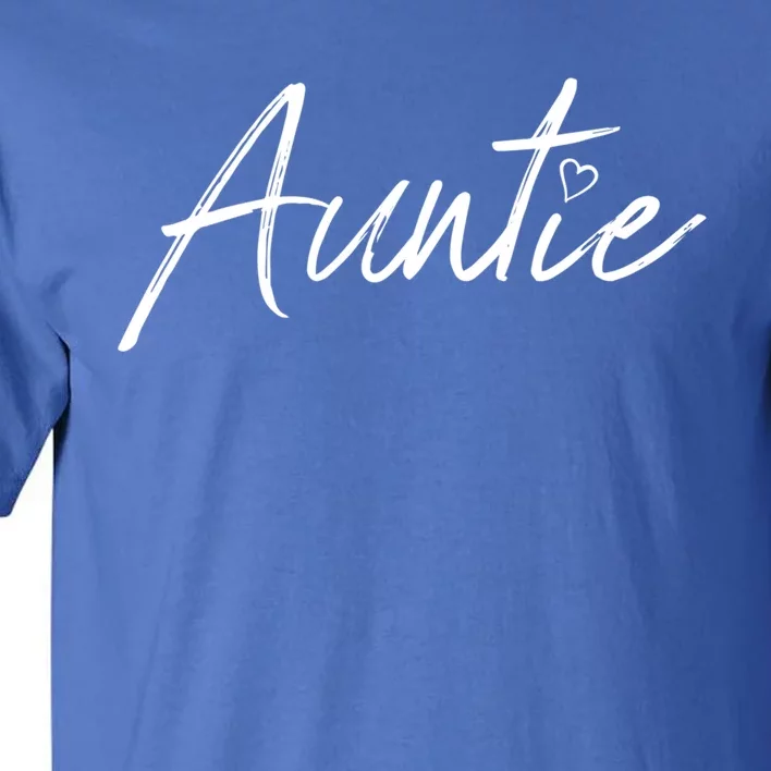 Auntie Funny Gift Auntie Gift Black Small Tall T-Shirt