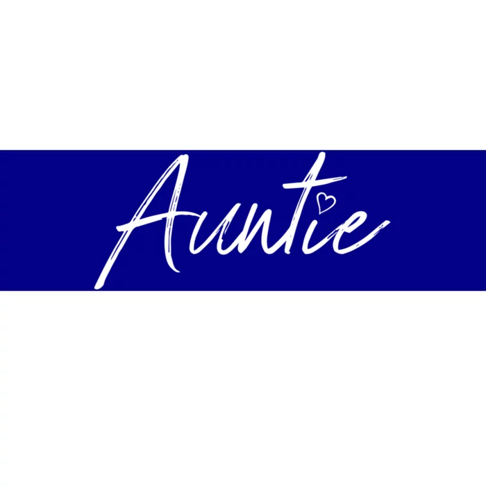 Auntie Funny Gift Auntie Gift Black Small Bumper Sticker