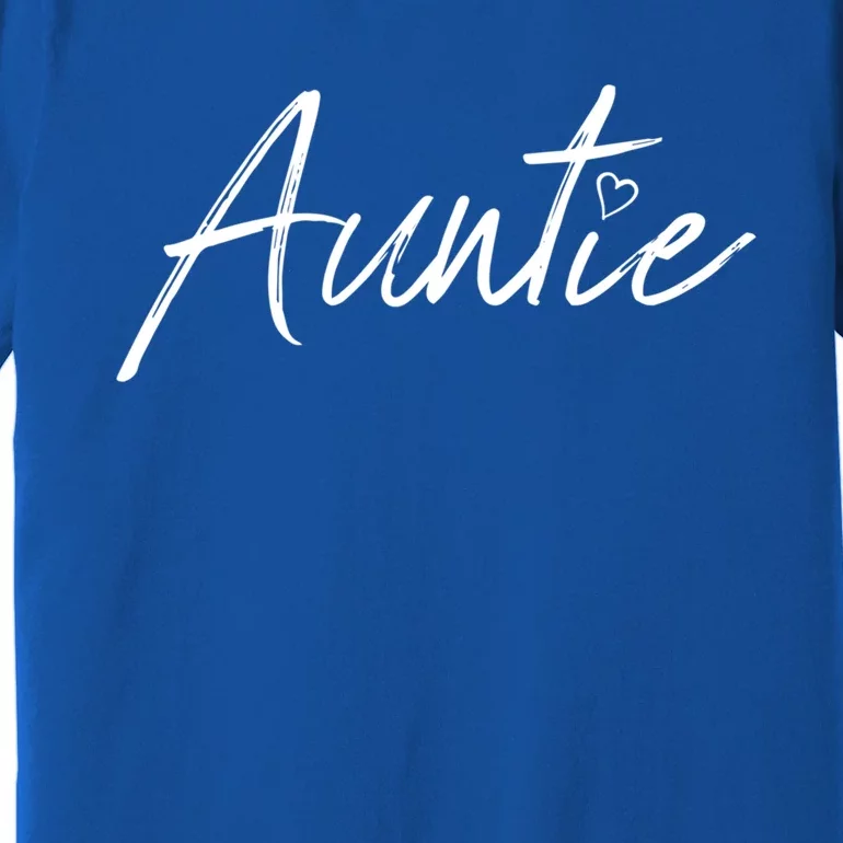 Auntie Funny Gift Auntie Gift Black Small Premium T-Shirt