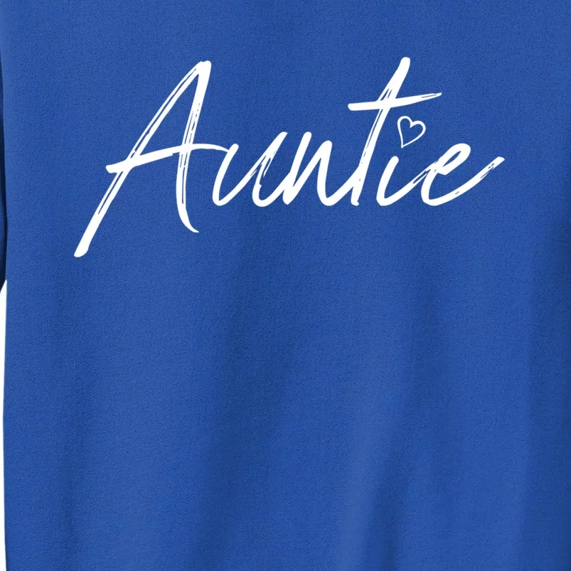 Auntie Funny Gift Auntie Gift Black Small Tall Sweatshirt