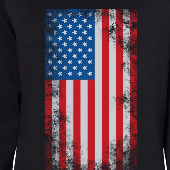 American Flag Gift Womens California Wash Sweatshirt