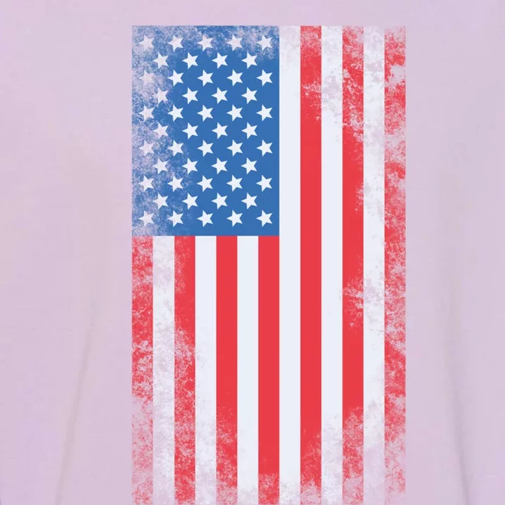 American Flag Gift Garment-Dyed Sweatshirt