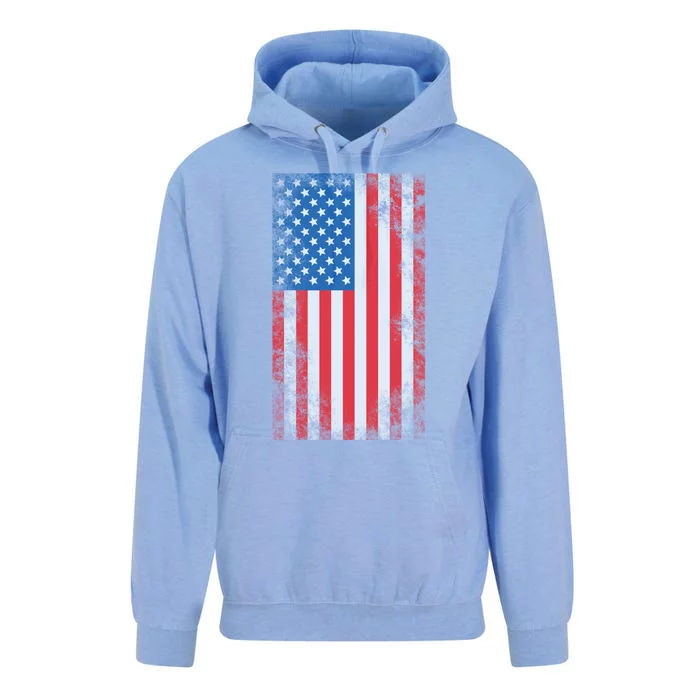 American Flag Gift Unisex Surf Hoodie