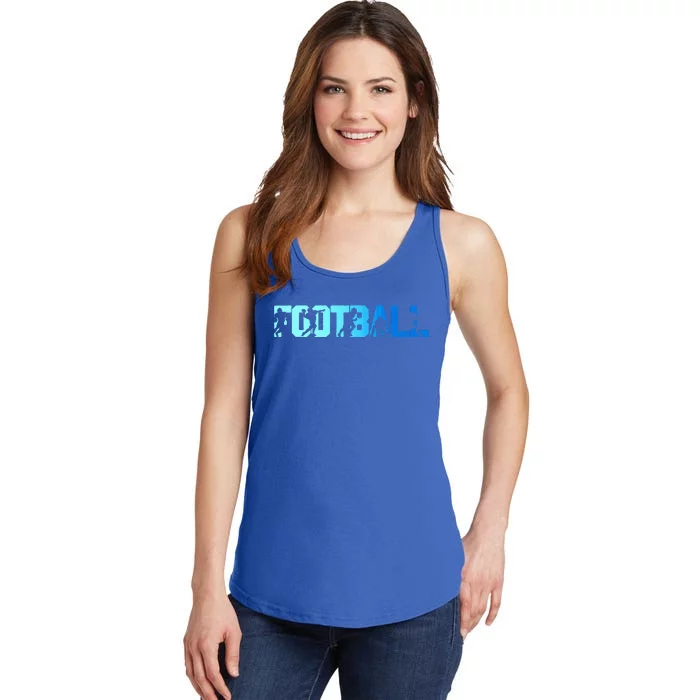 American Football Game Day Ladies Essential Tank