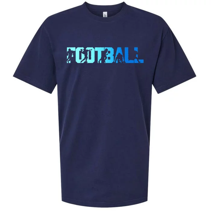 American Football Game Day Sueded Cloud Jersey T-Shirt