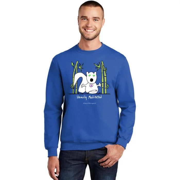 Awesome Funny Gift Now Gift Tao Of The Squirrel: Heavily Meditated Gift Sweatshirt