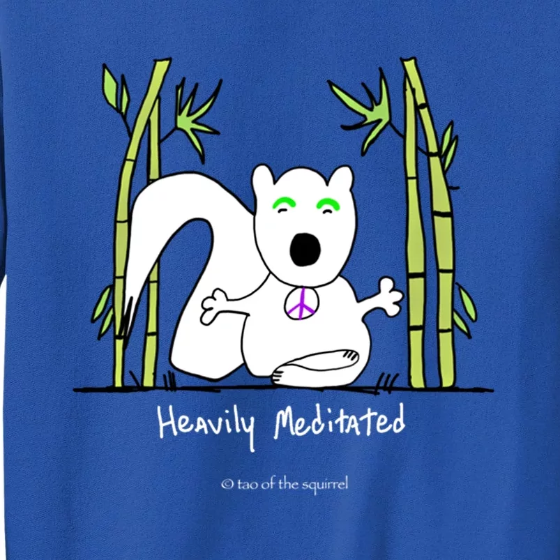 Awesome Funny Gift Now Gift Tao Of The Squirrel: Heavily Meditated Gift Sweatshirt