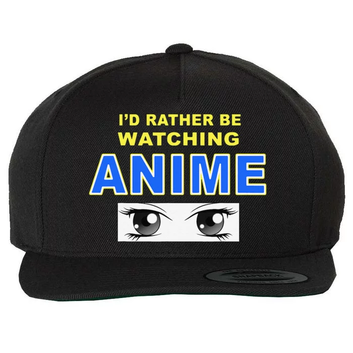 Anime Fors Girlss Wool Snapback Cap