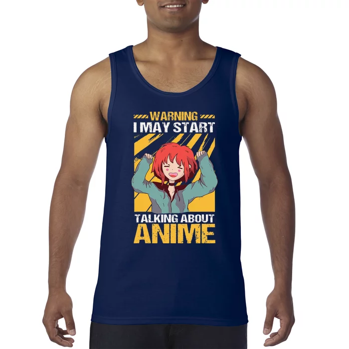 Anime Funny Gift Manga Japan Mans Kawaii Baka Tank Top