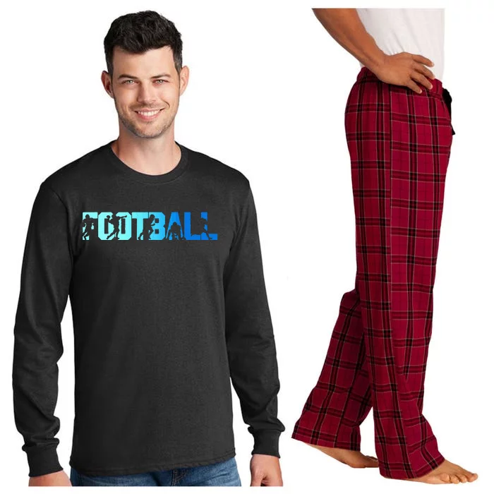 American Football Game Day Long Sleeve Pajama Set