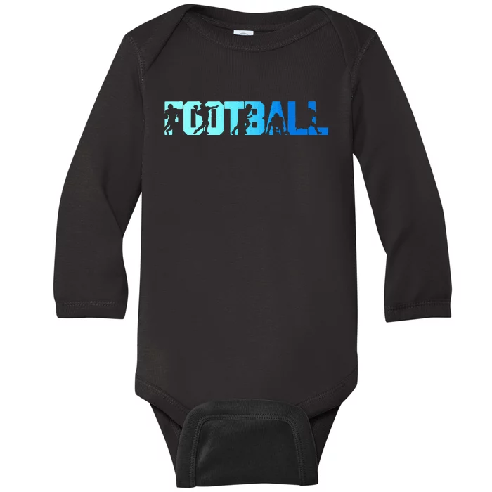 American Football Game Day Baby Long Sleeve Bodysuit